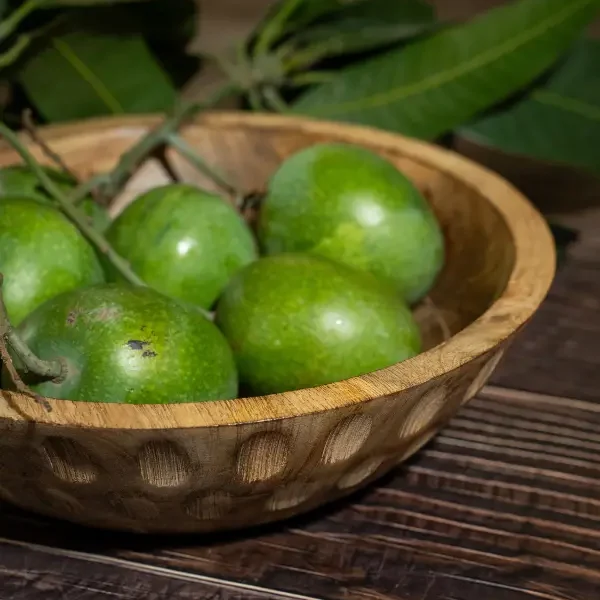 Wooden Fruit Bowl