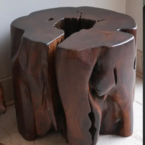 Organic Shisham Wood end / Side Table / Centre piece