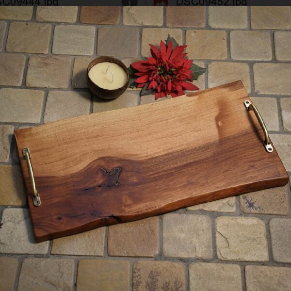 Wooden Artisan Serving Platter