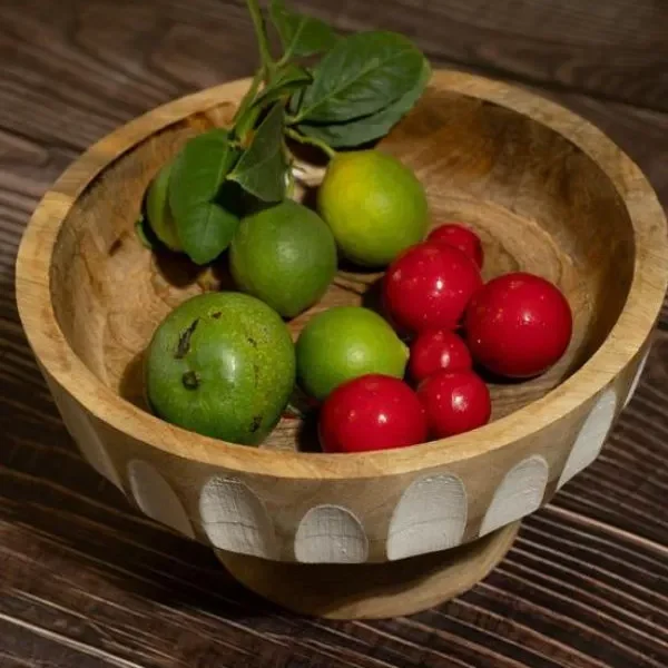 Rustic Wooden Bowl