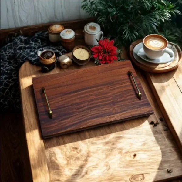 Artisan Wooden Food Serving Board