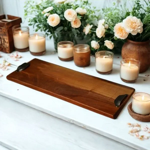 Rustic Artisan Serving Tray