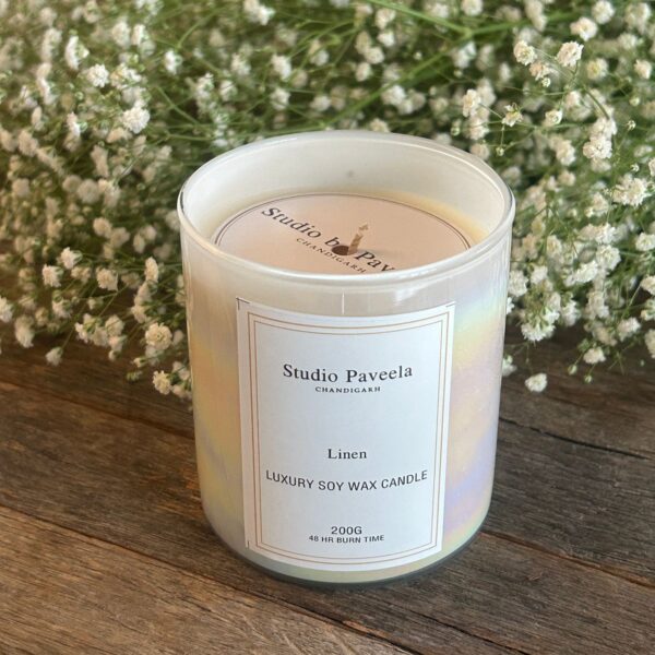 Linen – Luxury Soy Wax Candle