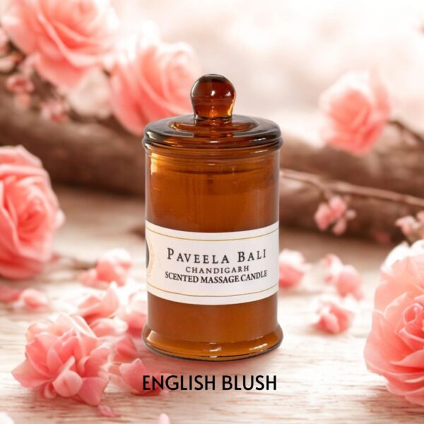 Scented Massage Candle - English Blush (100g)