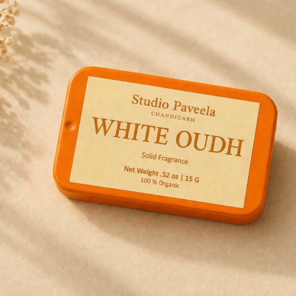 White Oudh Solid Perfume – Premium Long Lasting Fragrance