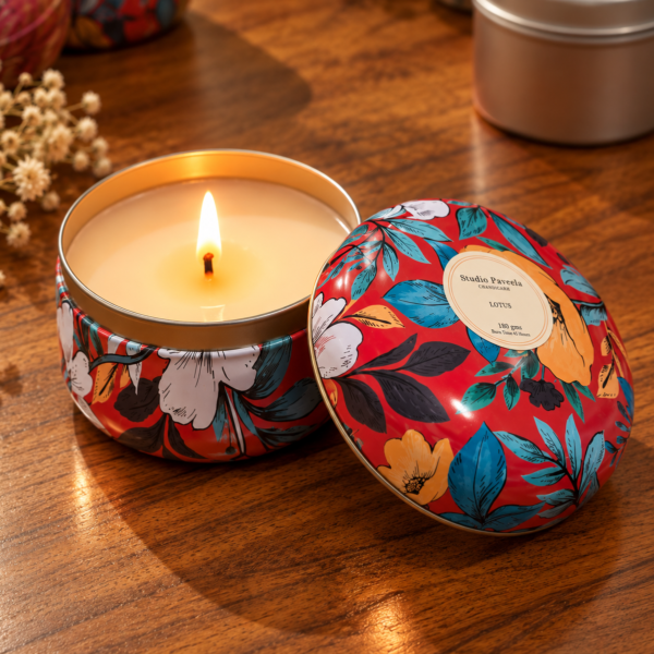 Lotus Pure Soy Wax Candle