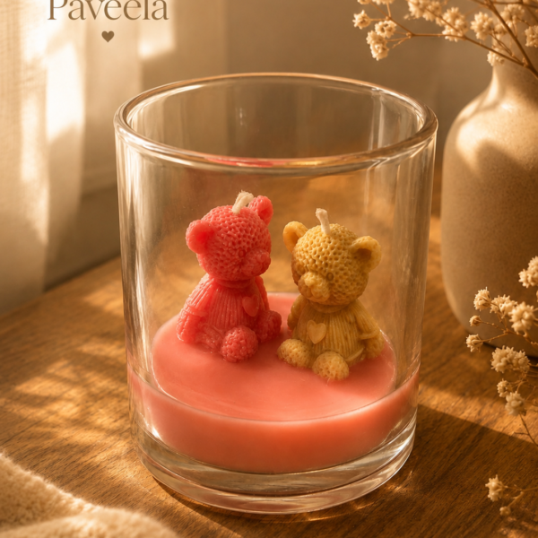 Teddy Mould Candle